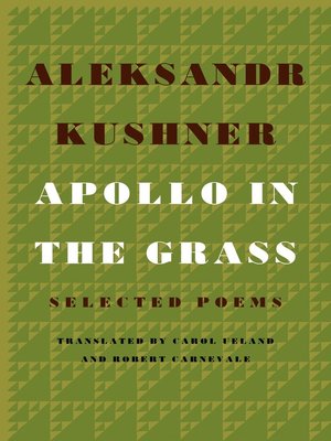 cover image of Apollo in the Grass